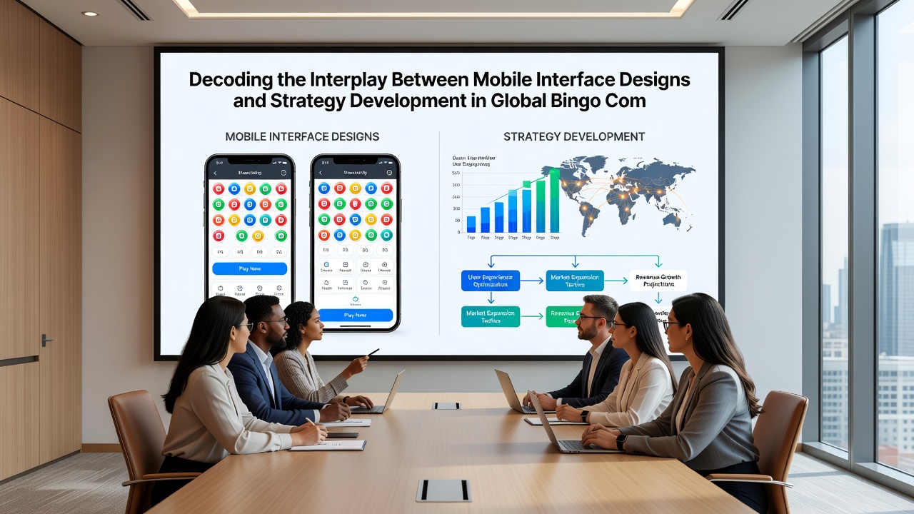 Global bingo players interacting with mobile strategies across different regions